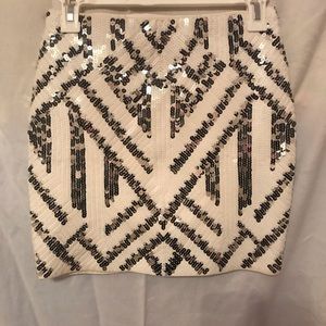 Sequin skirt